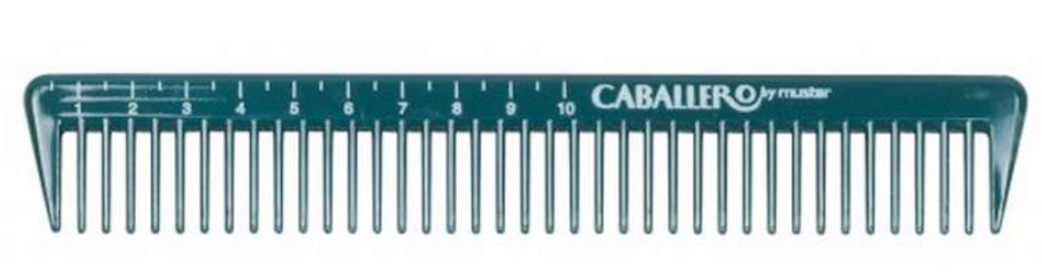 Muster Pettine Centimetrato Caballero Verde